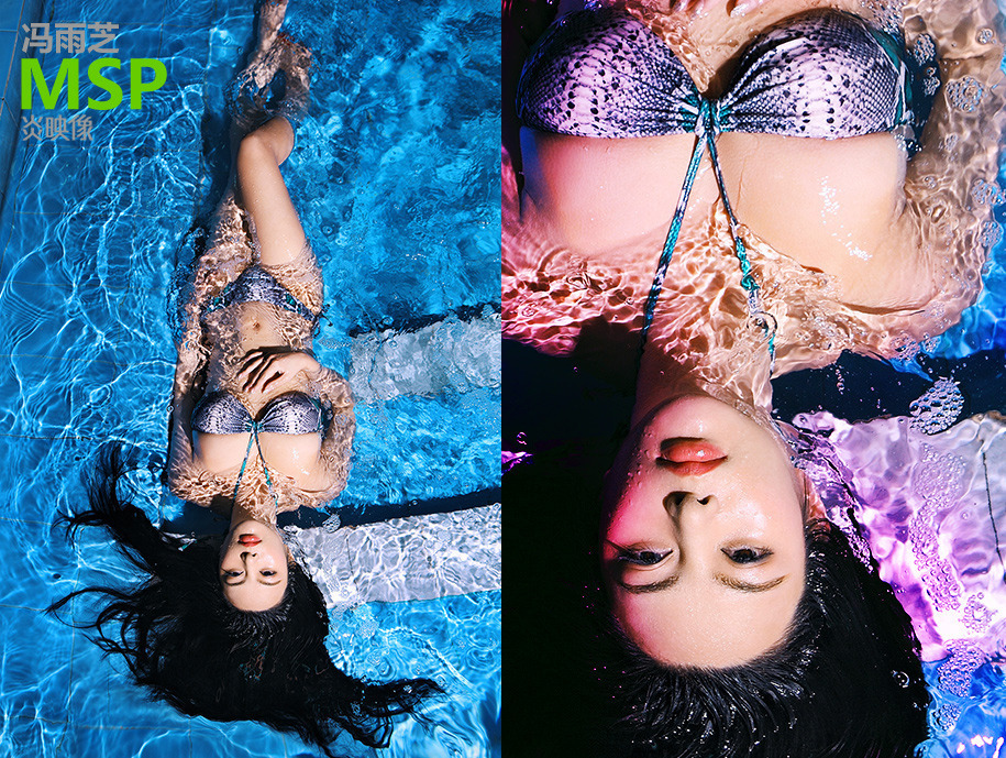 美胸女王冯雨芝性感艺术照