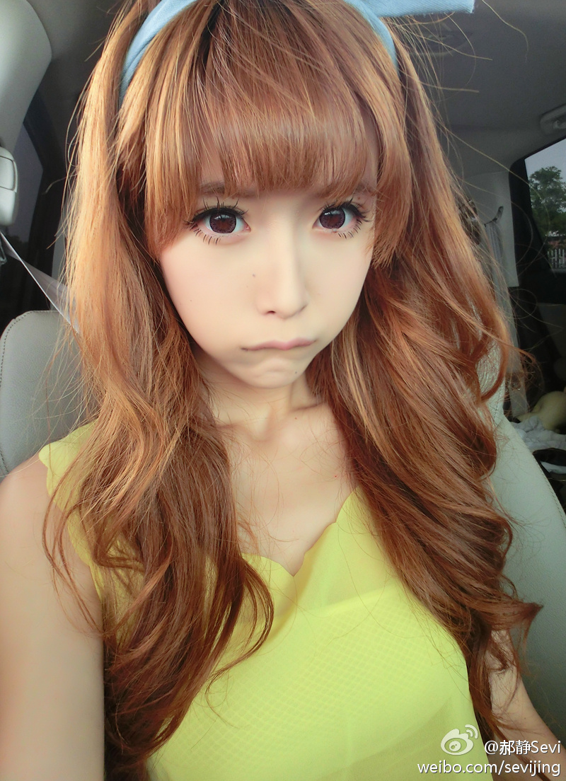 清纯妹子郝静生活照