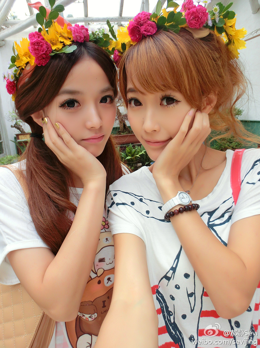 清纯妹子郝静生活照