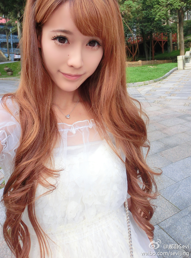 清纯妹子郝静生活照