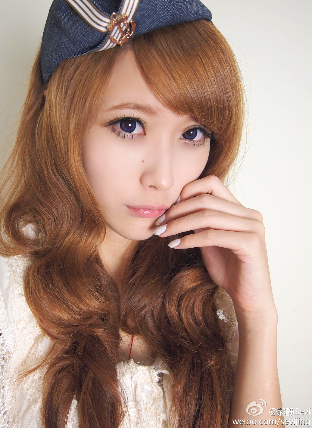 清纯妹子郝静生活照