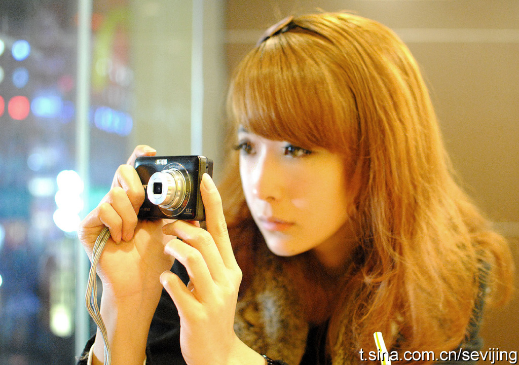 清纯妹子郝静生活照