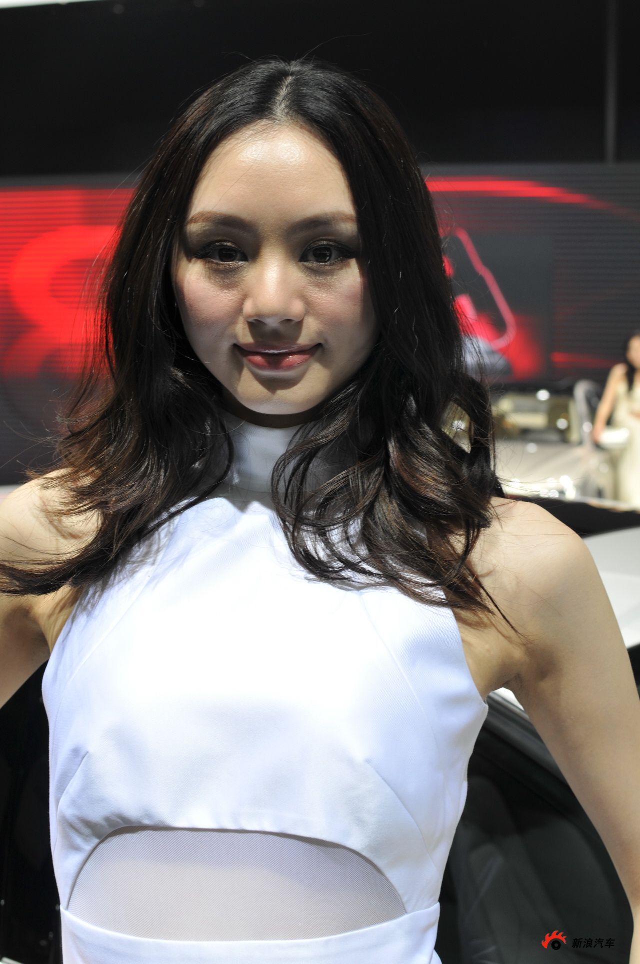 2010北京车展奥迪展台华贵美女