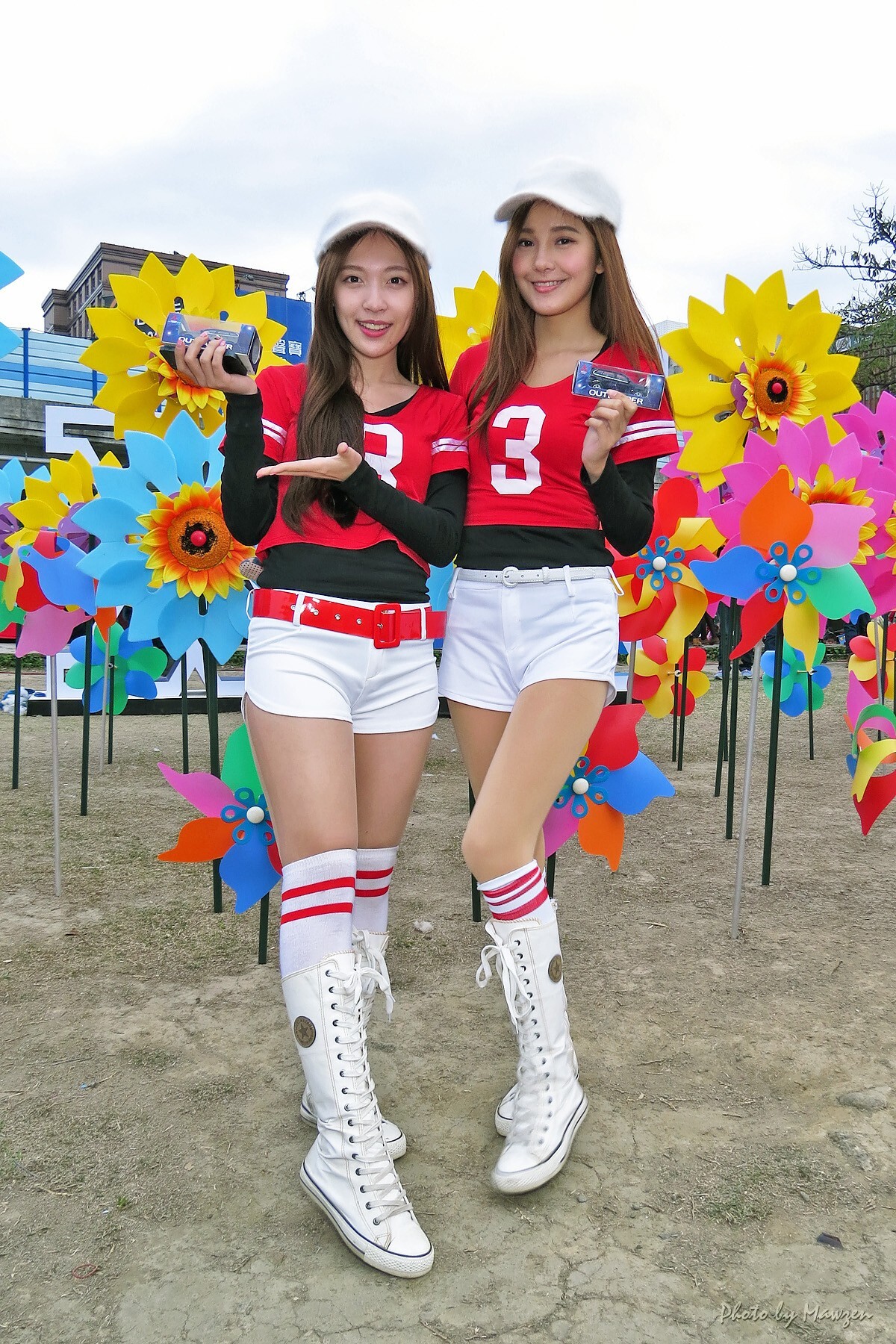 2015台北车展三菱展台可爱车模