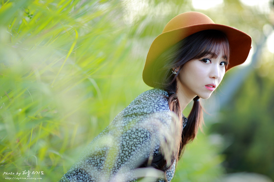 韩国车模女神李恩慧写真