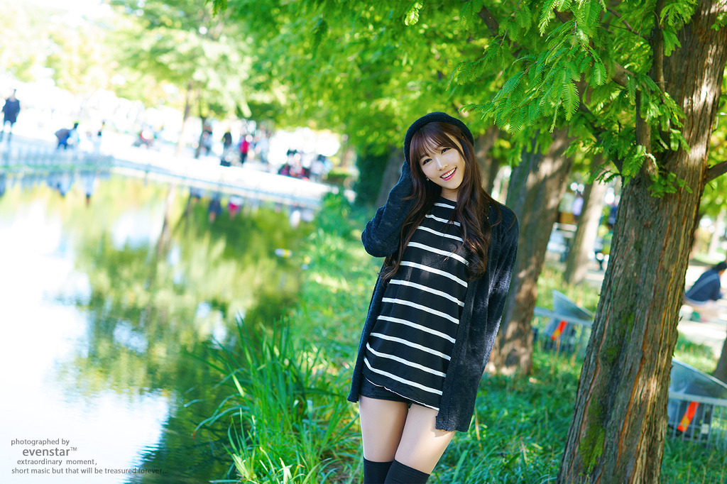 韩国车模女神李恩慧写真