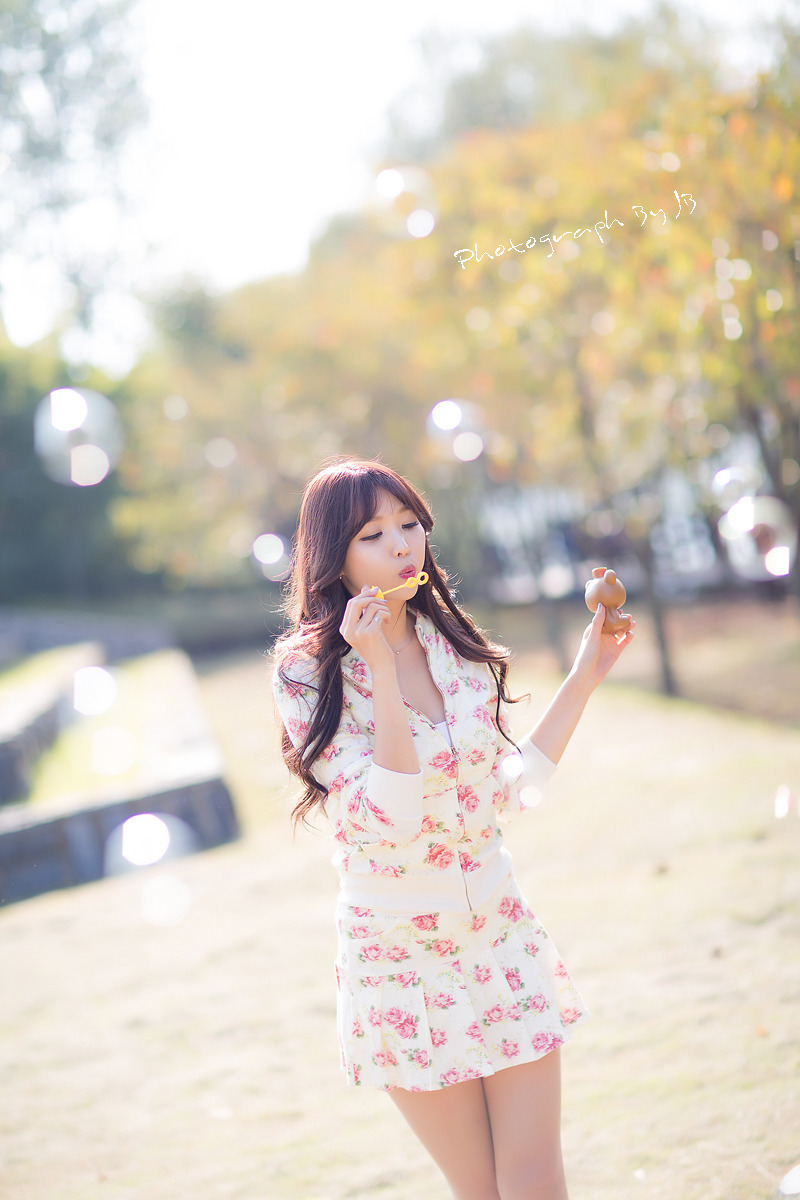 韩国车模女神李恩慧写真