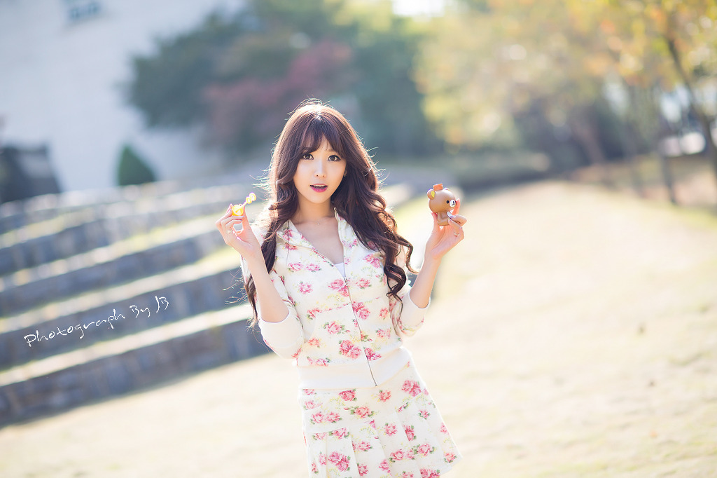 韩国车模女神李恩慧写真