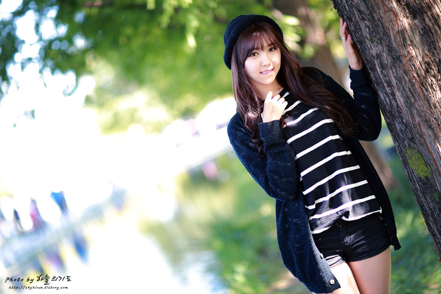 韩国车模女神李恩慧写真