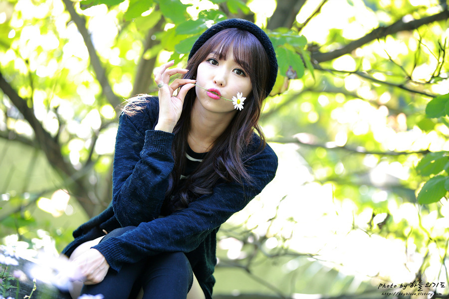 韩国车模女神李恩慧写真