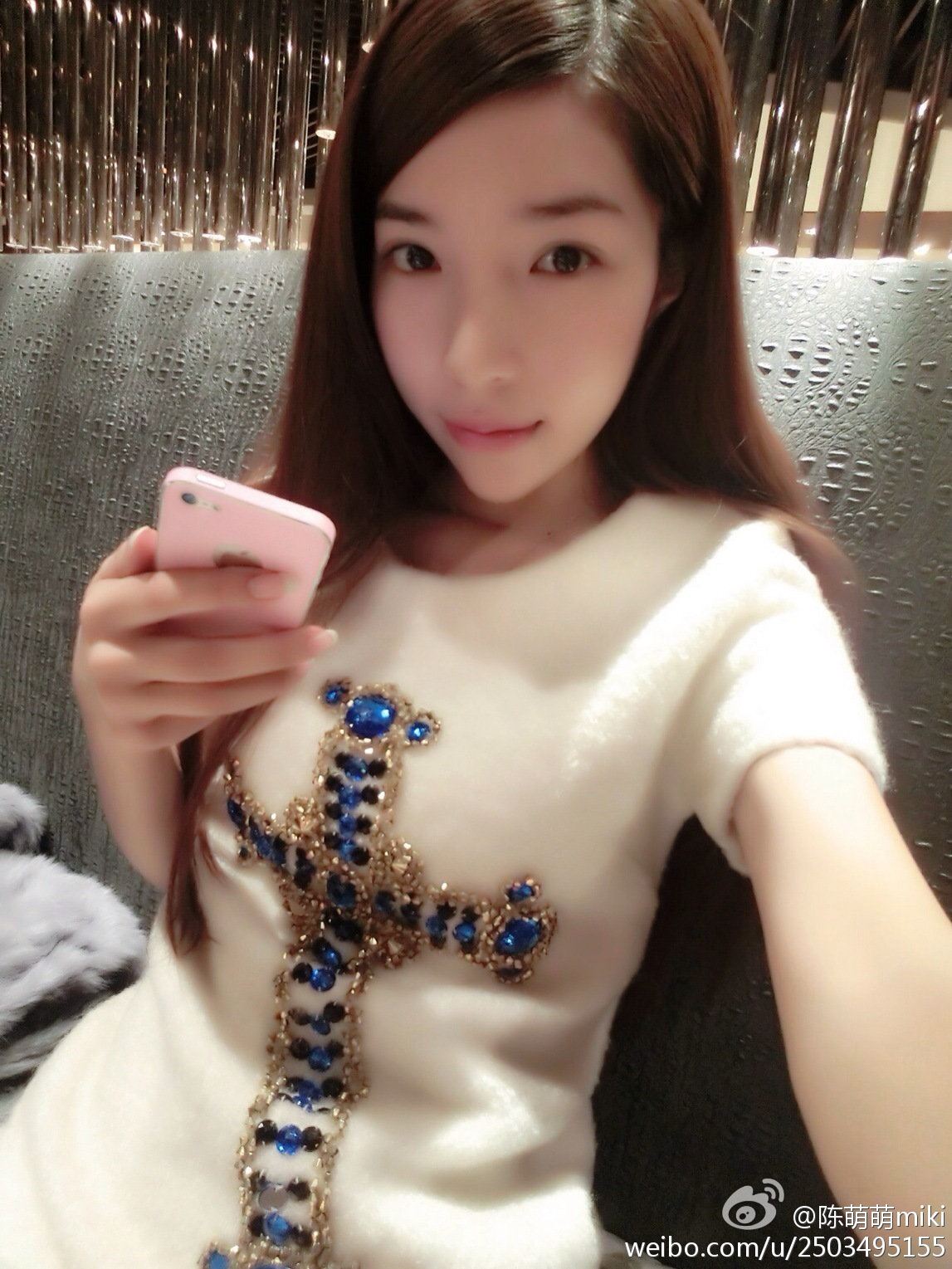 微博女神 - 之陈萌萌miki微博生活自拍照