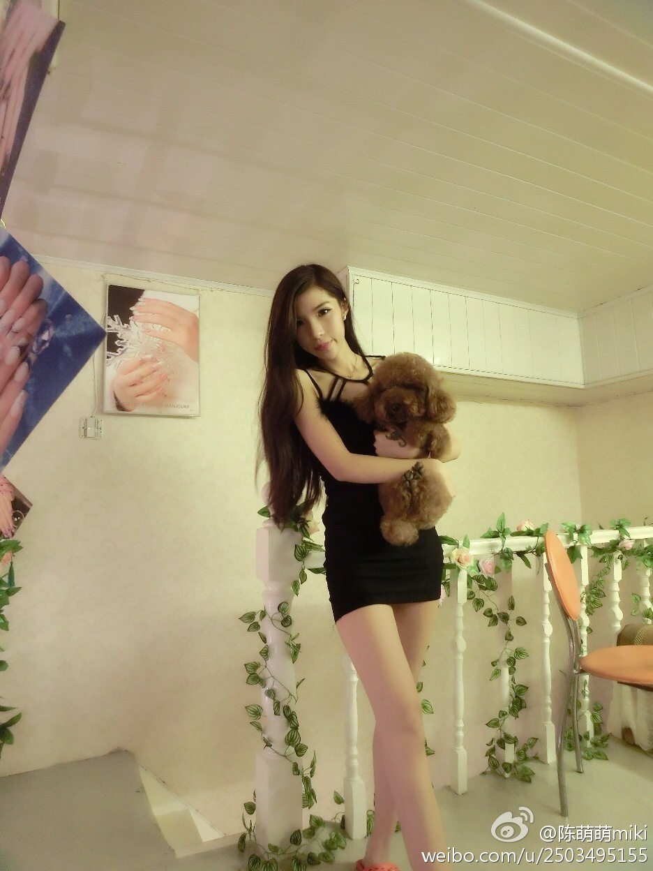 微博女神 - 之陈萌萌miki微博生活自拍照