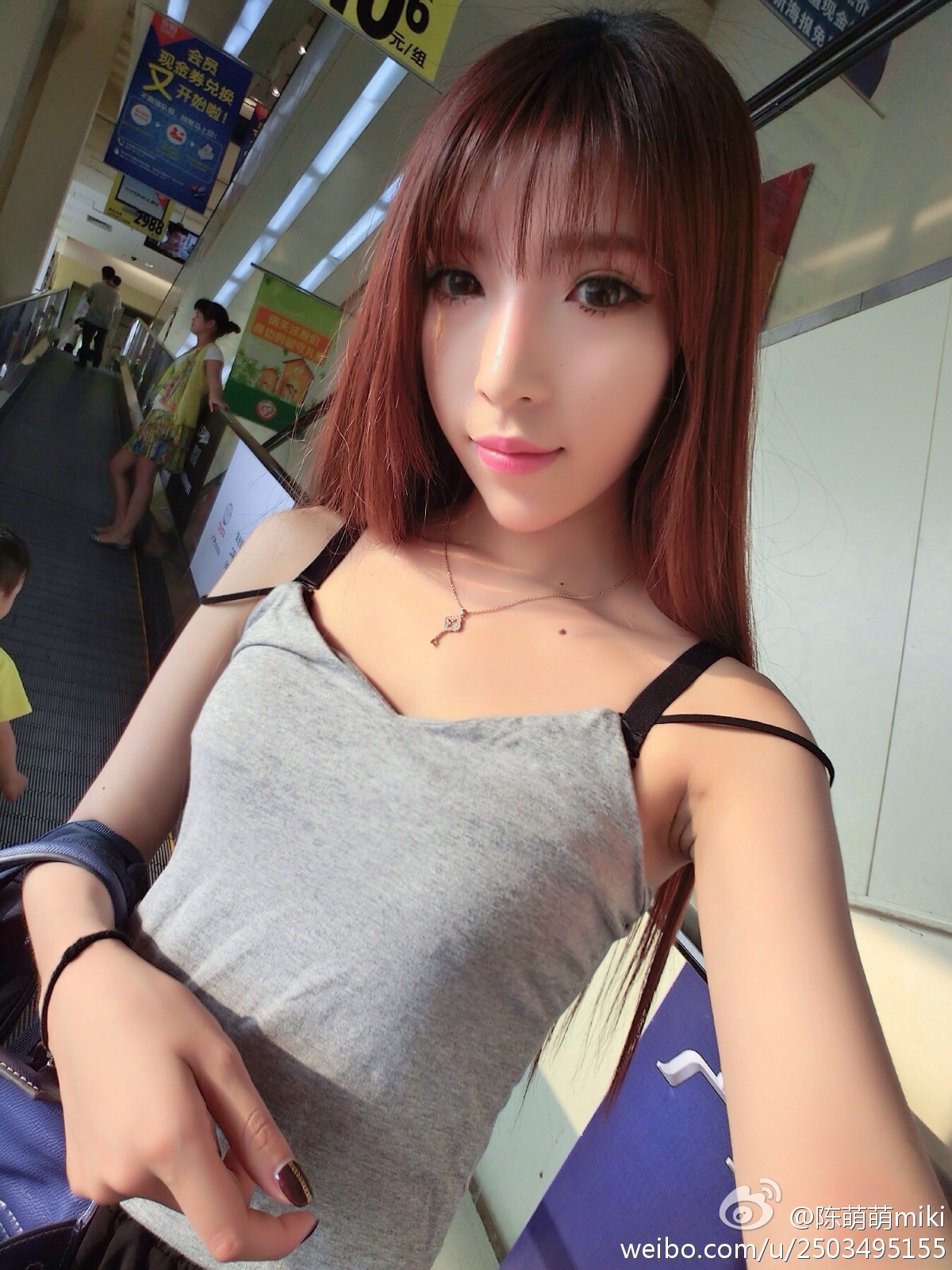 微博女神 - 之陈萌萌miki微博生活自拍照