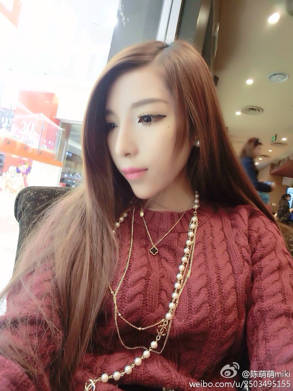 微博女神 - 之陈萌萌miki微博生活自拍照