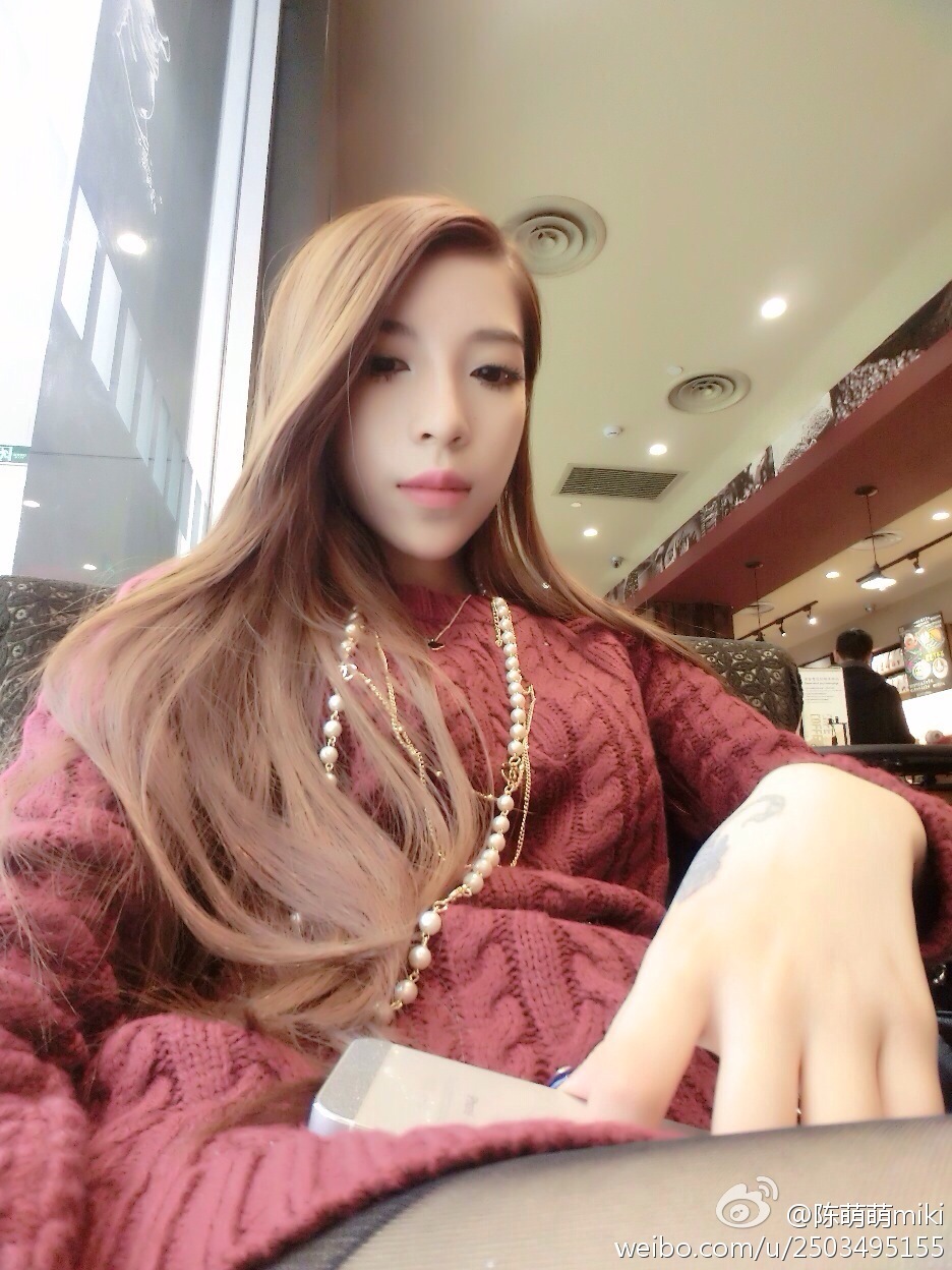 微博女神 - 之陈萌萌miki微博生活自拍照