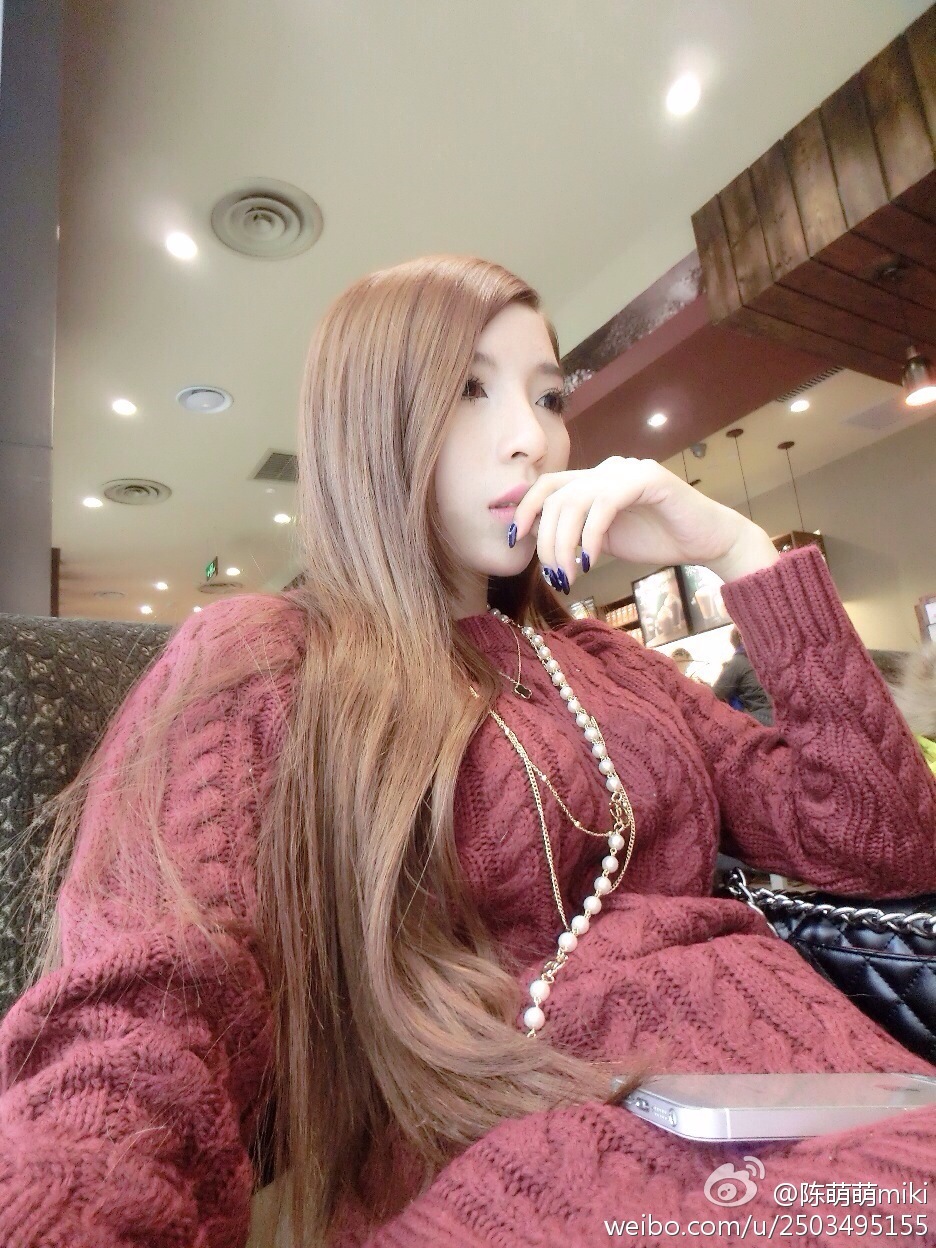 微博女神 - 之陈萌萌miki微博生活自拍照