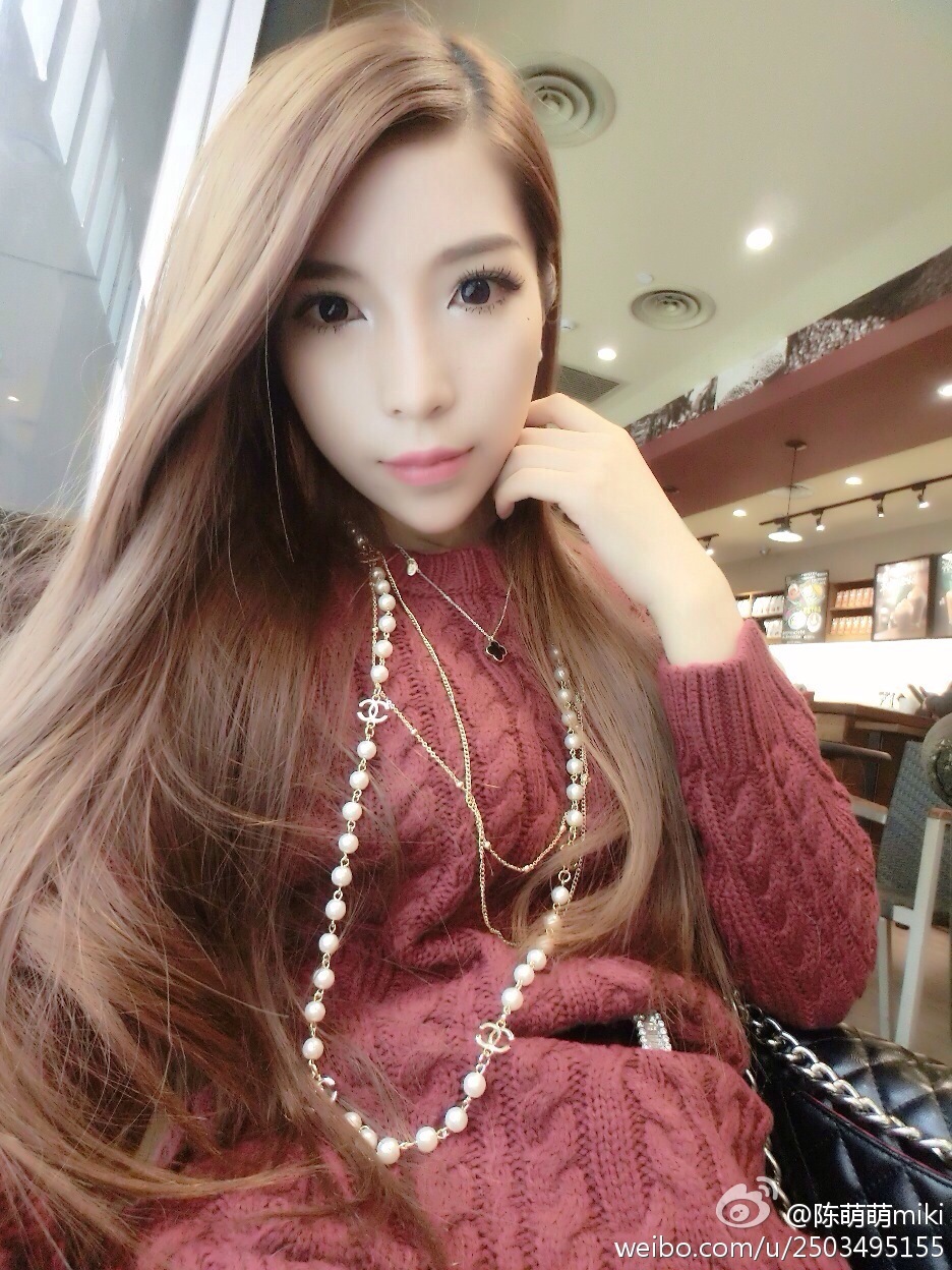 微博女神 - 之陈萌萌miki微博生活自拍照