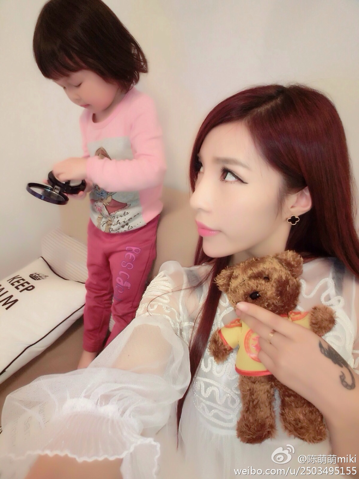 微博女神 - 之陈萌萌miki微博生活自拍照