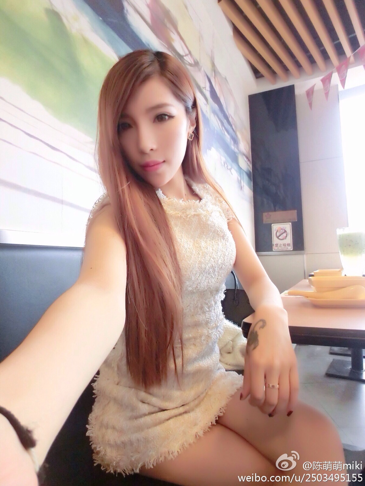 微博女神 - 之陈萌萌miki微博生活自拍照