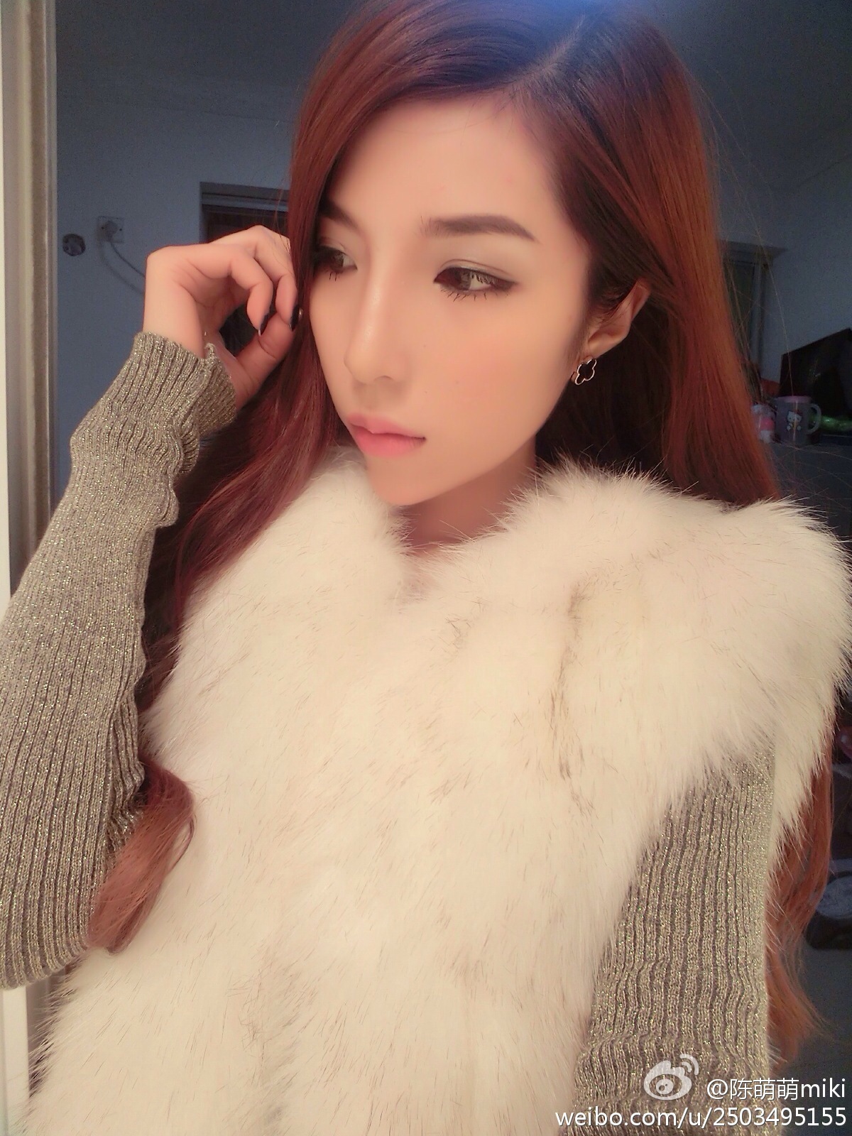微博女神 - 之陈萌萌miki微博生活自拍照