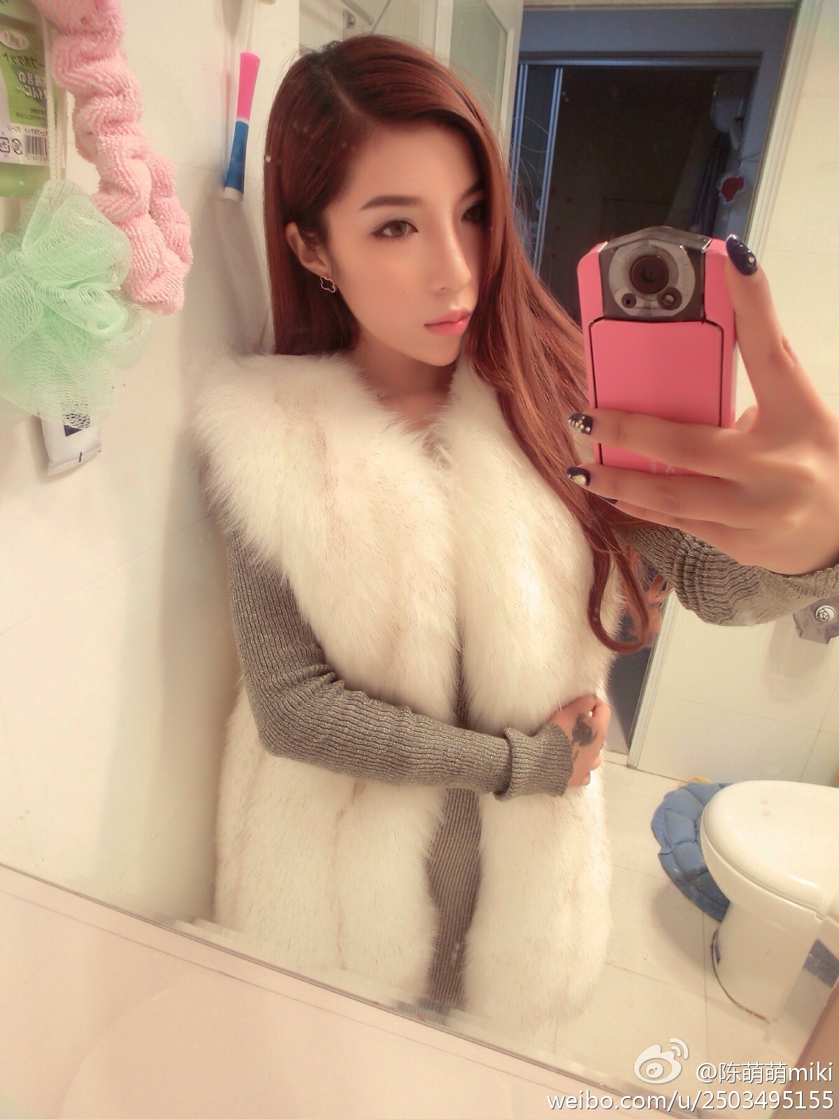 微博女神 - 之陈萌萌miki微博生活自拍照