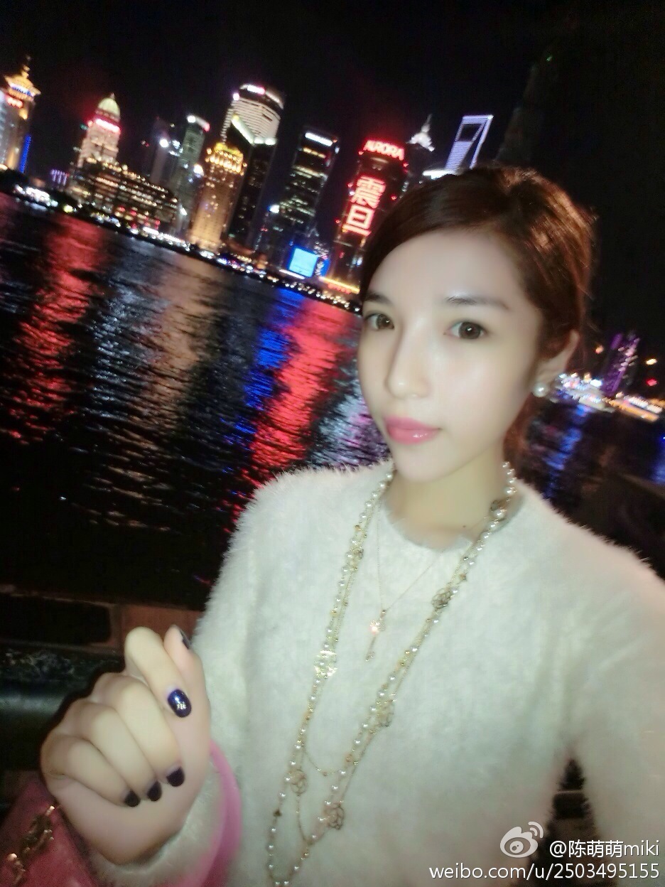 微博女神 - 之陈萌萌miki微博生活自拍照