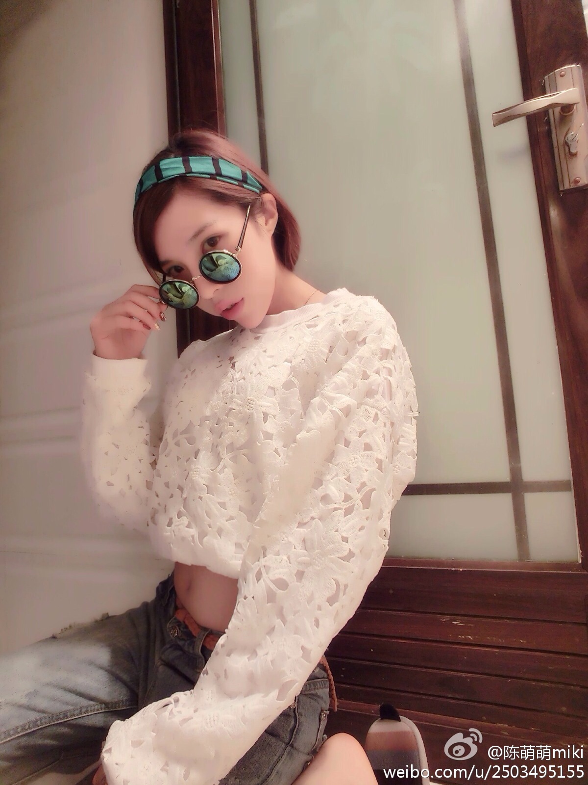 微博女神 - 之陈萌萌miki微博生活自拍照