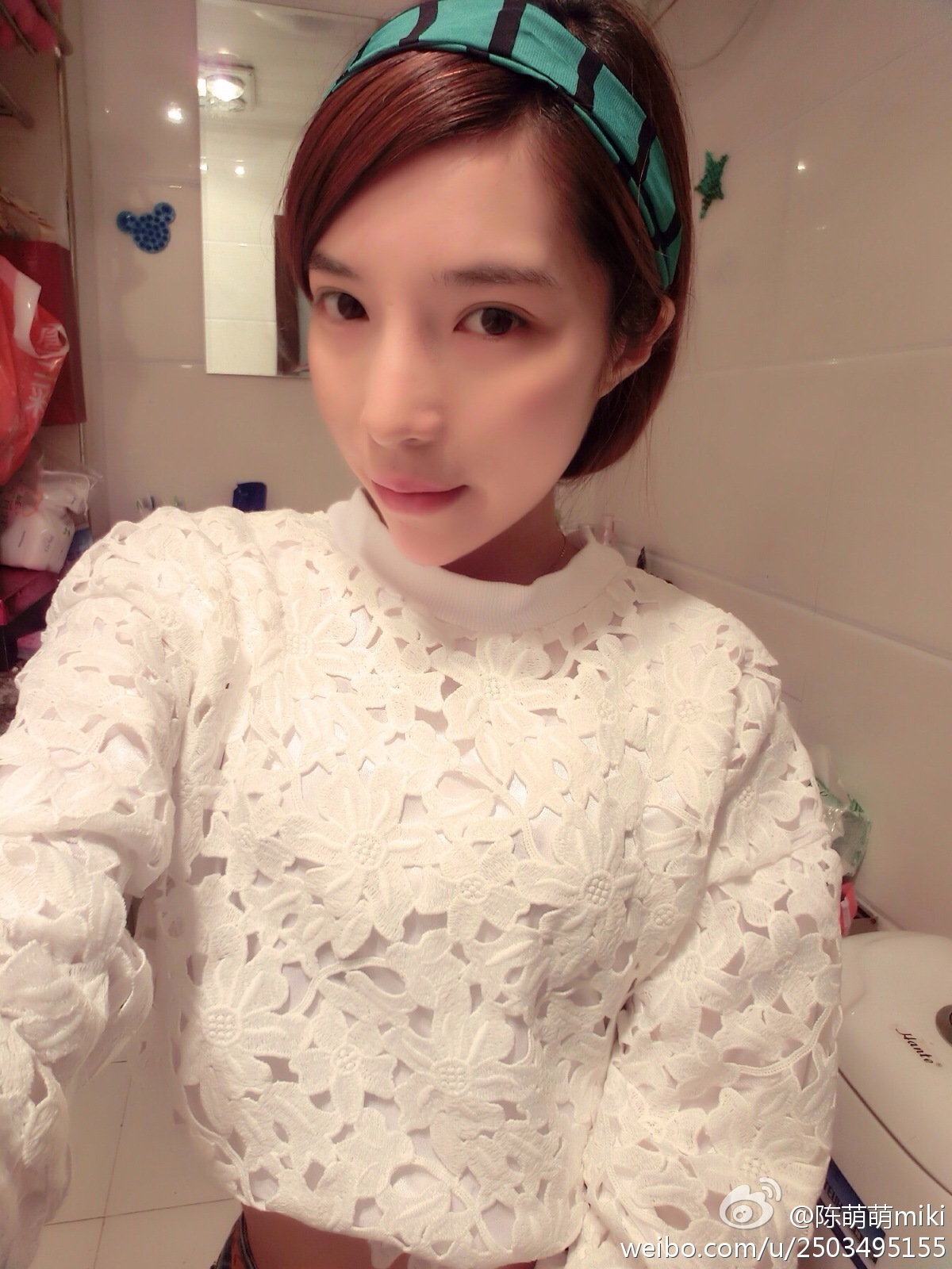 微博女神 - 之陈萌萌miki微博生活自拍照