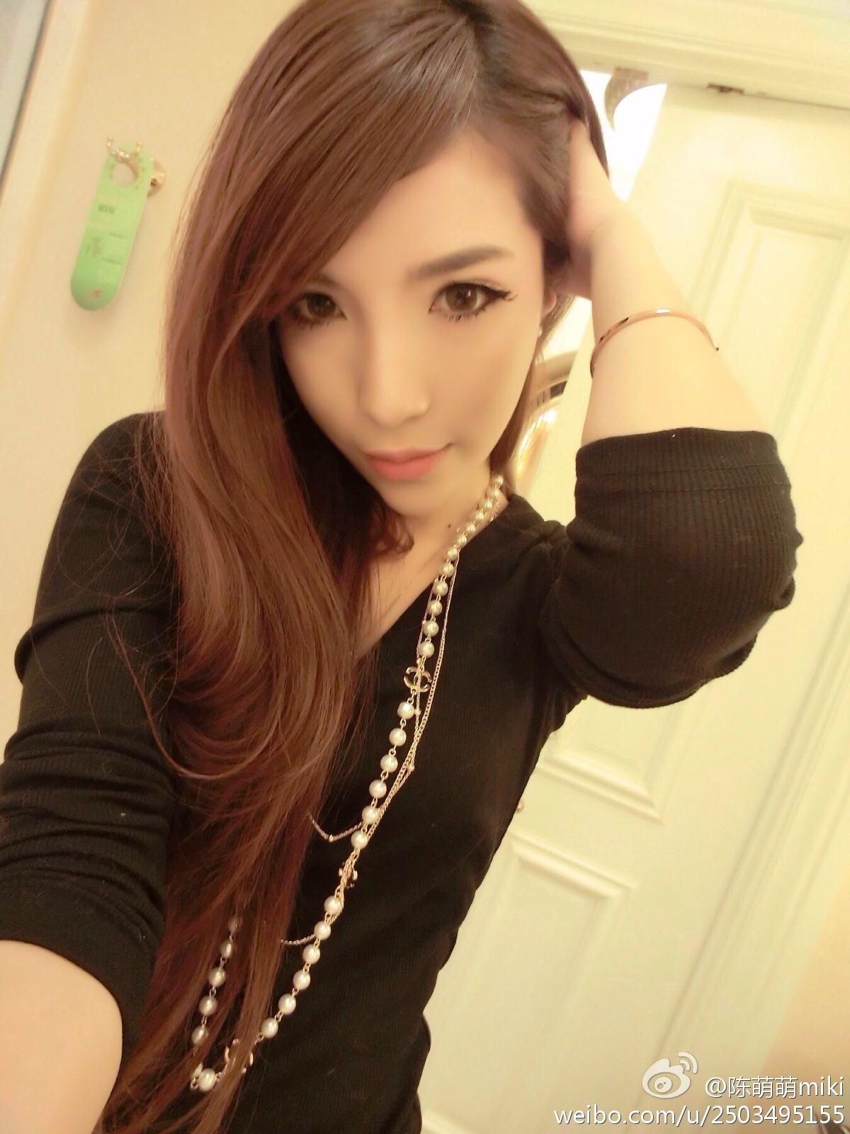 微博女神 - 之陈萌萌miki微博生活自拍照