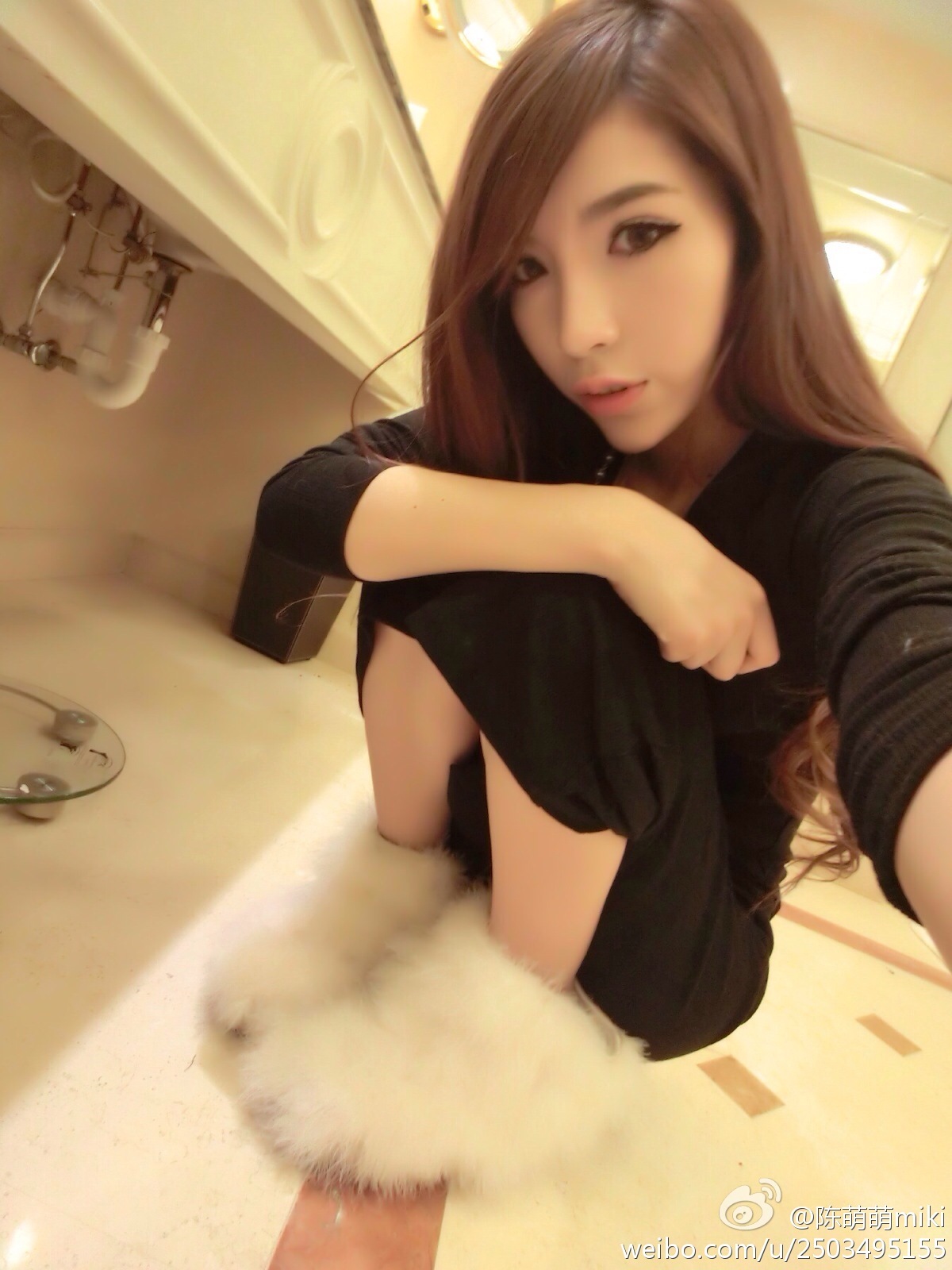 微博女神 - 之陈萌萌miki微博生活自拍照