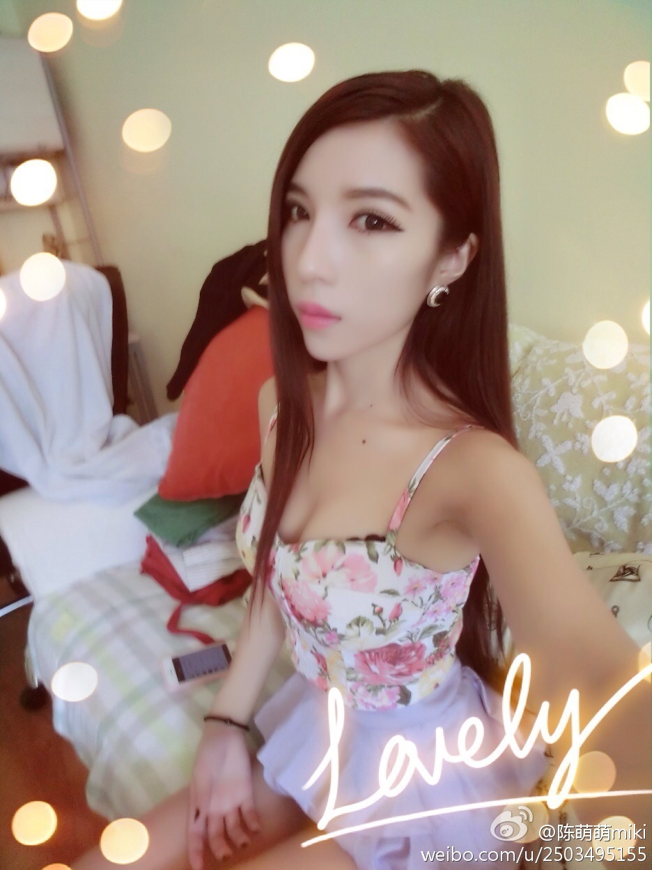 微博女神 - 之陈萌萌miki微博生活自拍照
