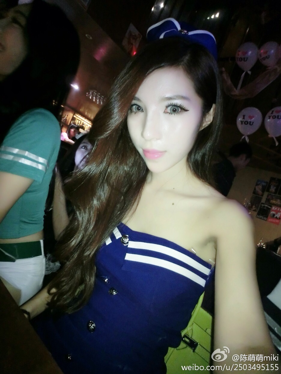 微博女神 - 之陈萌萌miki微博生活自拍照