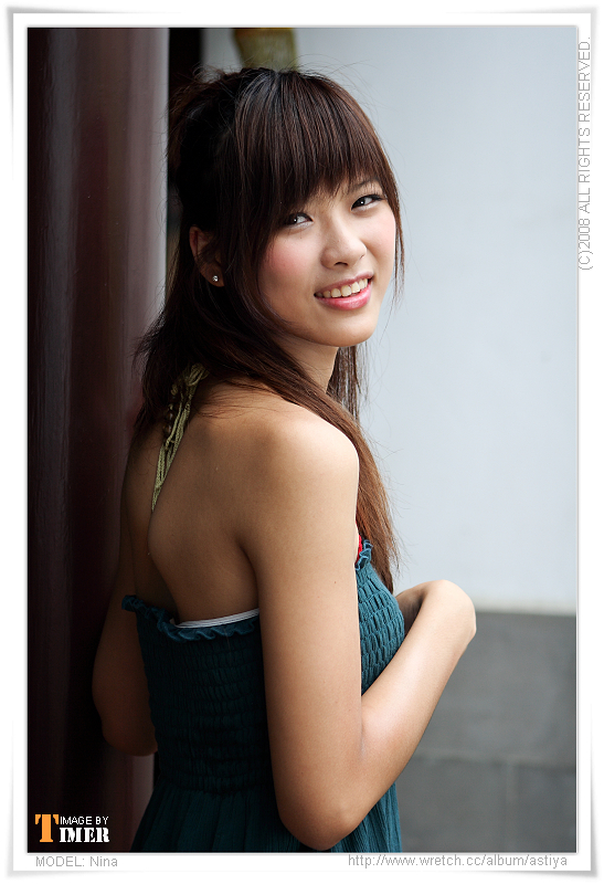 台湾清纯美女-Nina@兒童育樂中心外拍