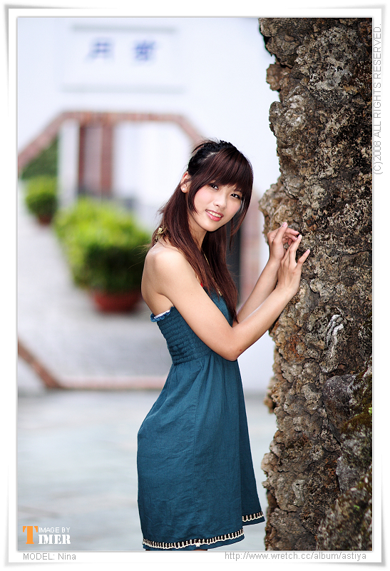 台湾清纯美女-Nina@兒童育樂中心外拍