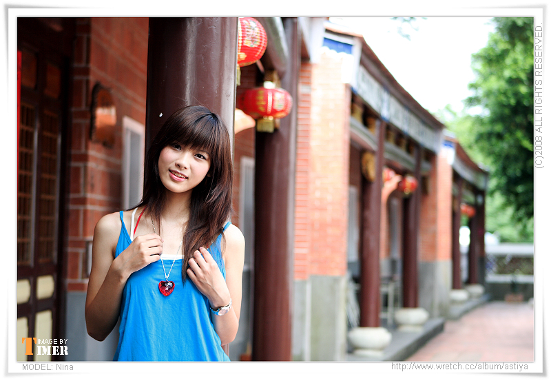 台湾清纯美女-Nina@兒童育樂中心外拍