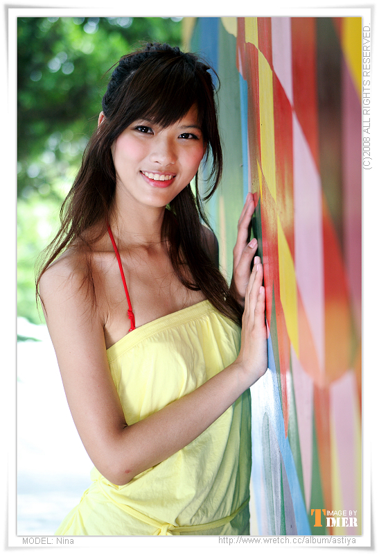 台湾清纯美女-Nina@兒童育樂中心外拍