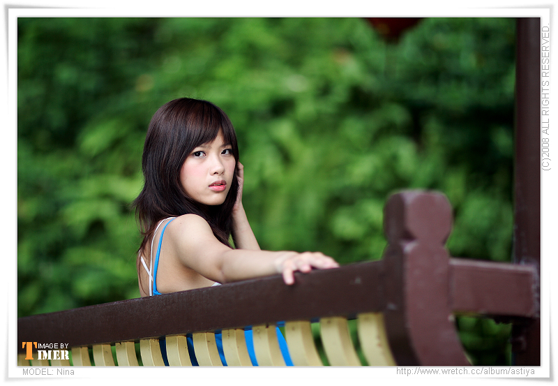 台湾清纯美女-Nina@兒童育樂中心外拍