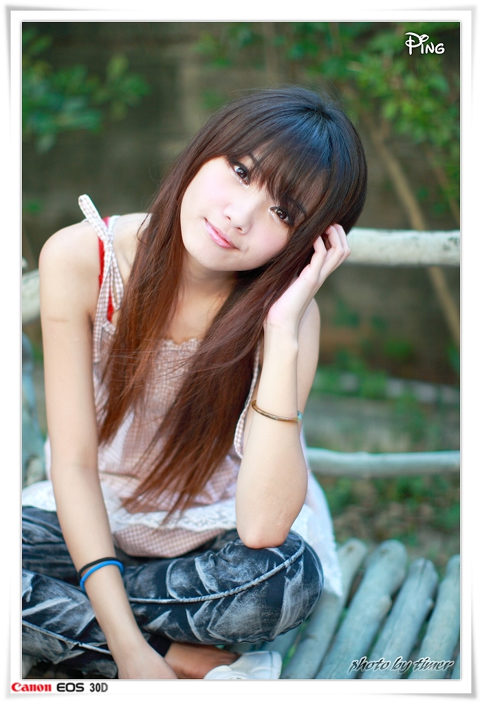 台湾清纯美女-小品-清華大學外拍