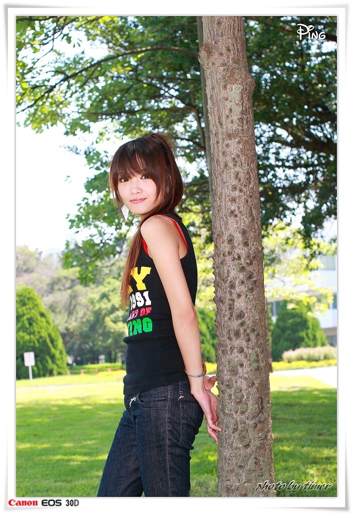 台湾清纯美女-小品-清華大學外拍