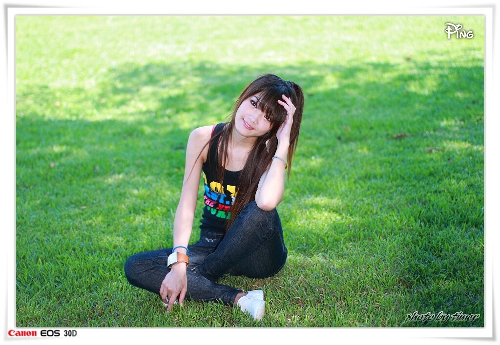 台湾清纯美女-小品-清華大學外拍