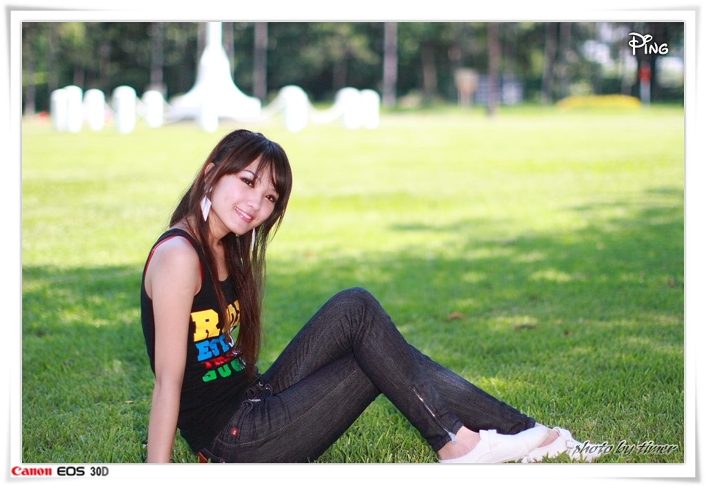 台湾清纯美女-小品-清華大學外拍