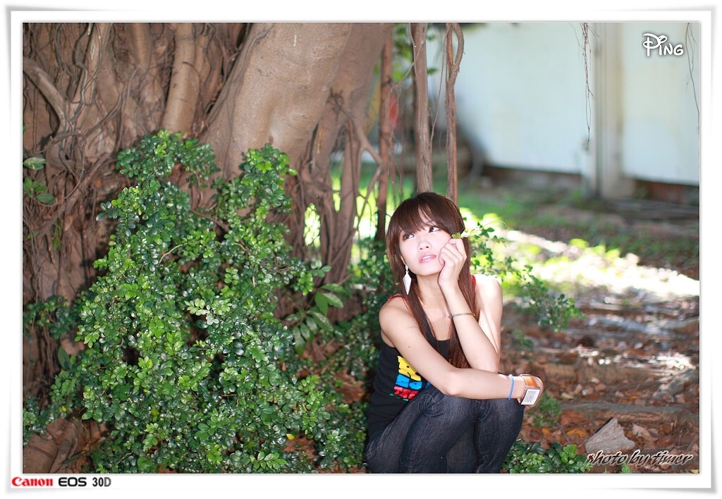 台湾清纯美女-小品-清華大學外拍