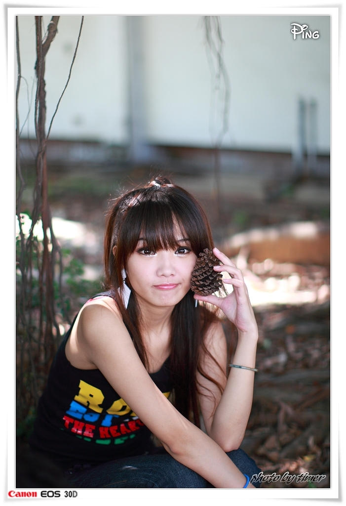 台湾清纯美女-小品-清華大學外拍