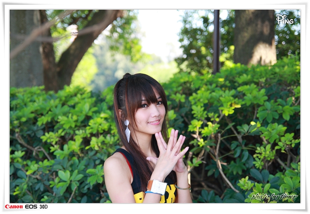 台湾清纯美女-小品-清華大學外拍