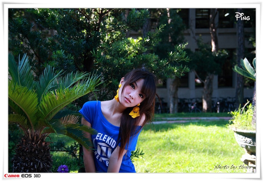 台湾清纯美女-小品-清華大學外拍