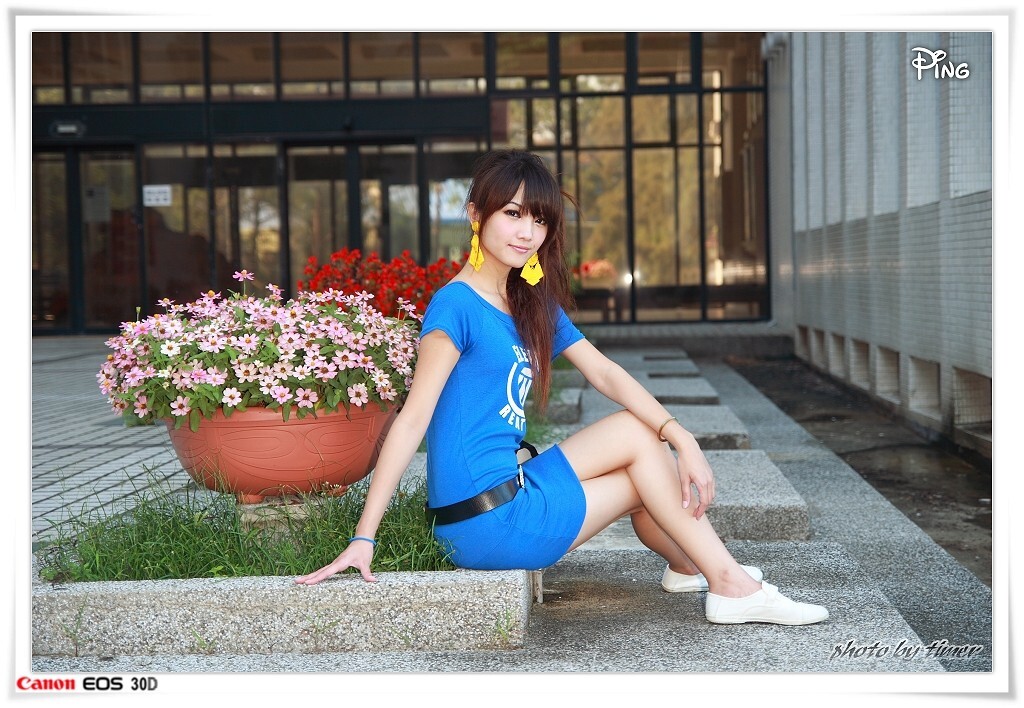 台湾清纯美女-小品-清華大學外拍