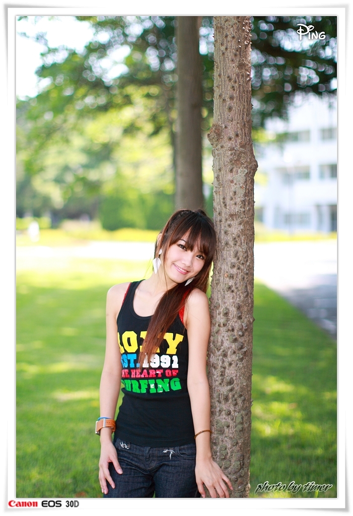 台湾清纯美女-小品-清華大學外拍