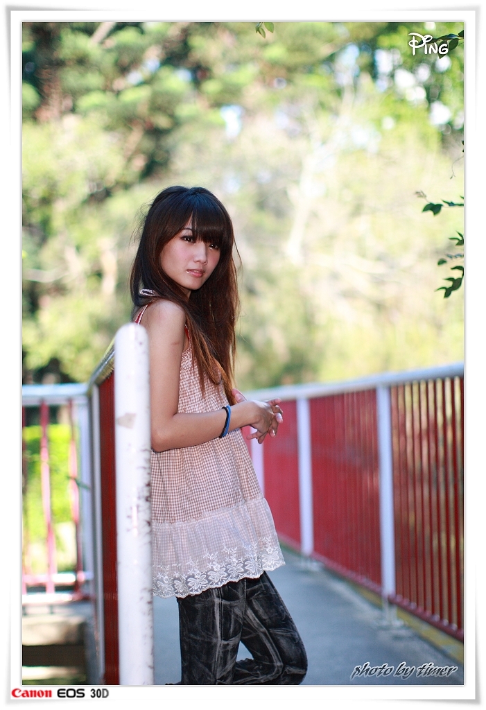 台湾清纯美女-小品-清華大學外拍