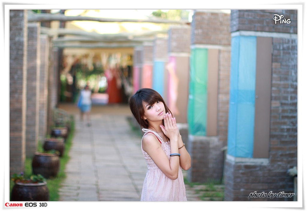 台湾清纯美女-小品-清華大學外拍