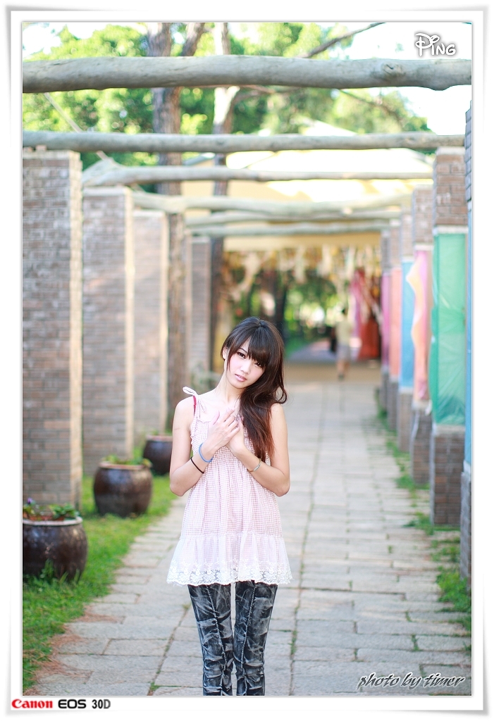 台湾清纯美女-小品-清華大學外拍